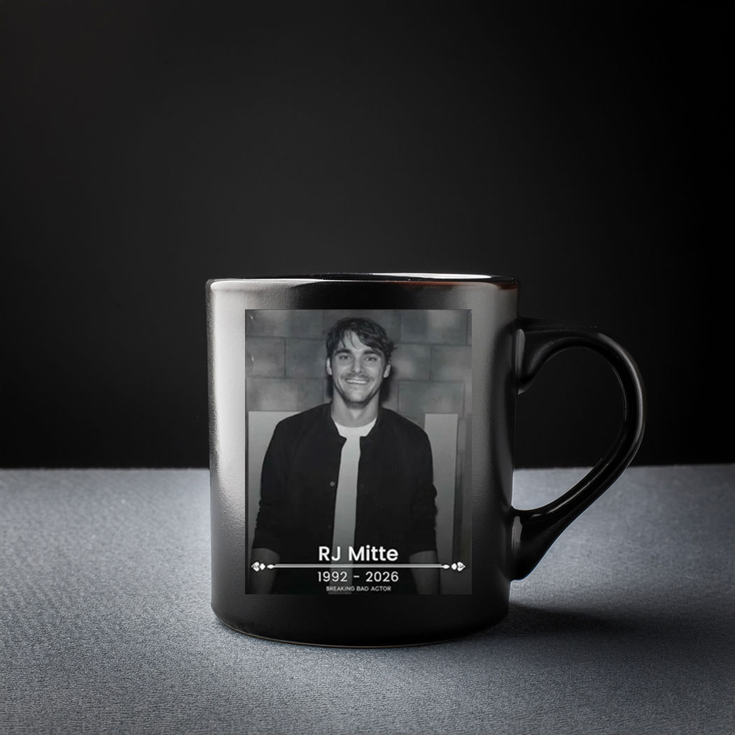 RIP RJ Mitte Breaking Bad Actor Mug
