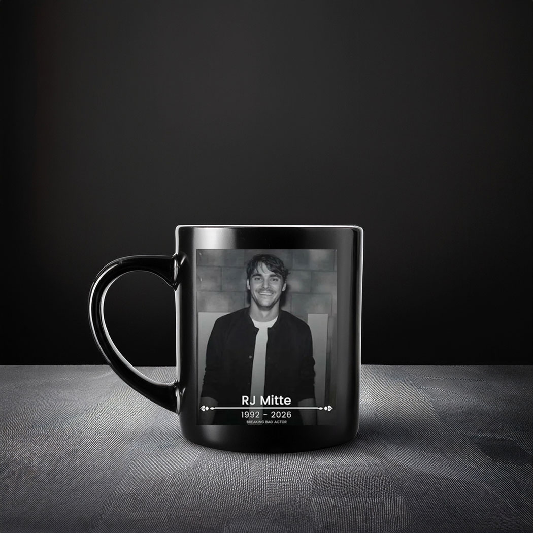 RIP RJ Mitte Breaking Bad Actor Mug