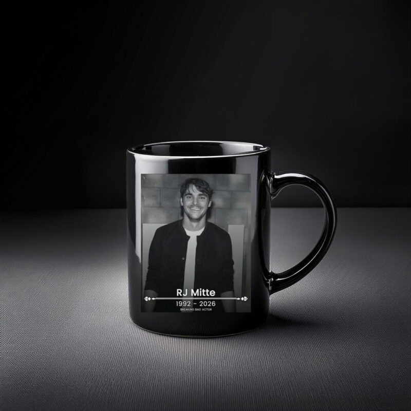 RIP RJ Mitte Breaking Bad Actor Mug
