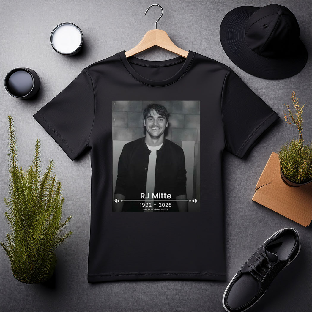 RIP RJ Mitte Breaking Bad Actor Shirt