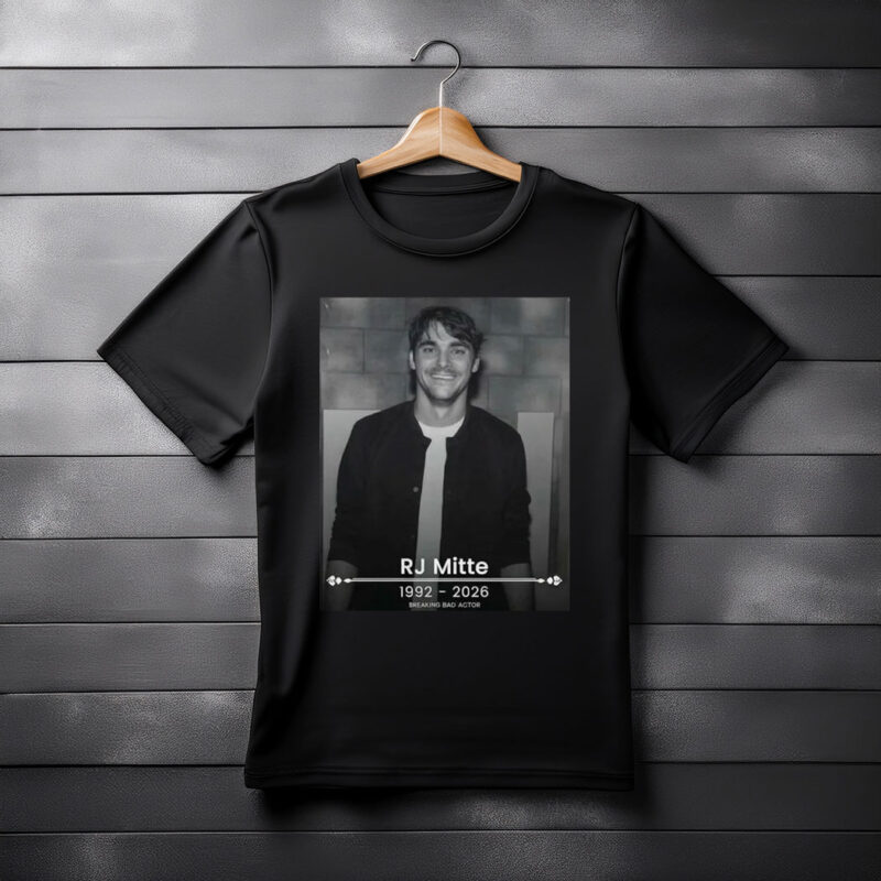 RIP RJ Mitte Breaking Bad Actor Shirt
