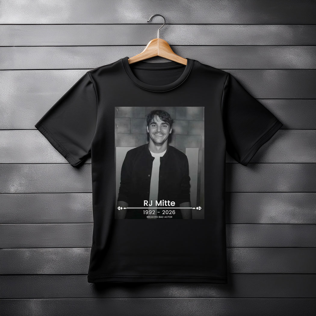 RIP RJ Mitte Breaking Bad Actor Shirt