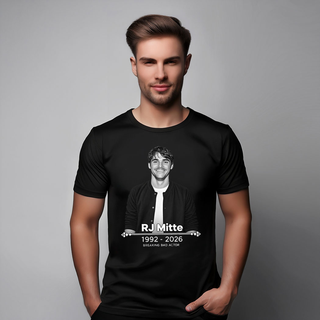 RIP RJ Mitte Breaking Bad Actor Shirts