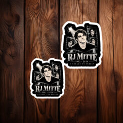 RJ Mitte 1992-2026 A Legacy On Screen Sticker
