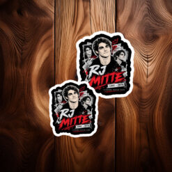 RJ Mitte 1992-2026 Legends Never Fade Sticker