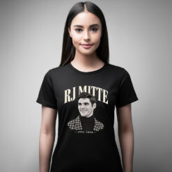 RJ Mitte 1992-2026 Memorial Graphic Shirt