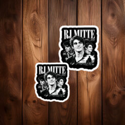 RJ Mitte 1992-2026 Tribute Stickers