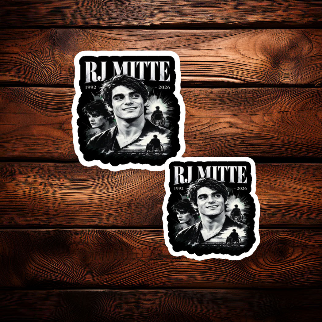 RJ Mitte 1992-2026 Vintage Sticker