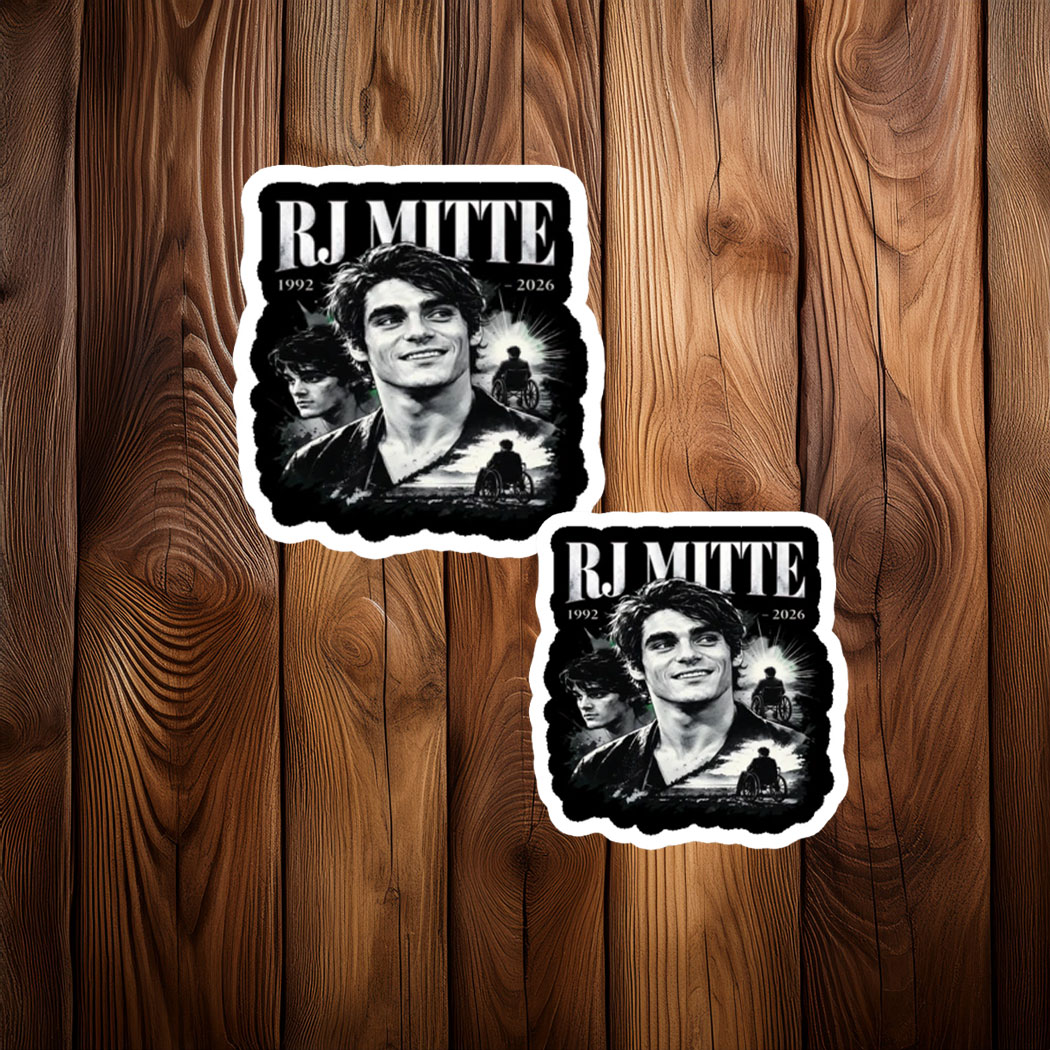 RJ Mitte 1992-2026 Vintage Sticker