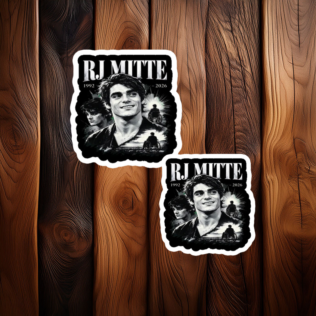 RJ Mitte 1992-2026 Vintage Sticker