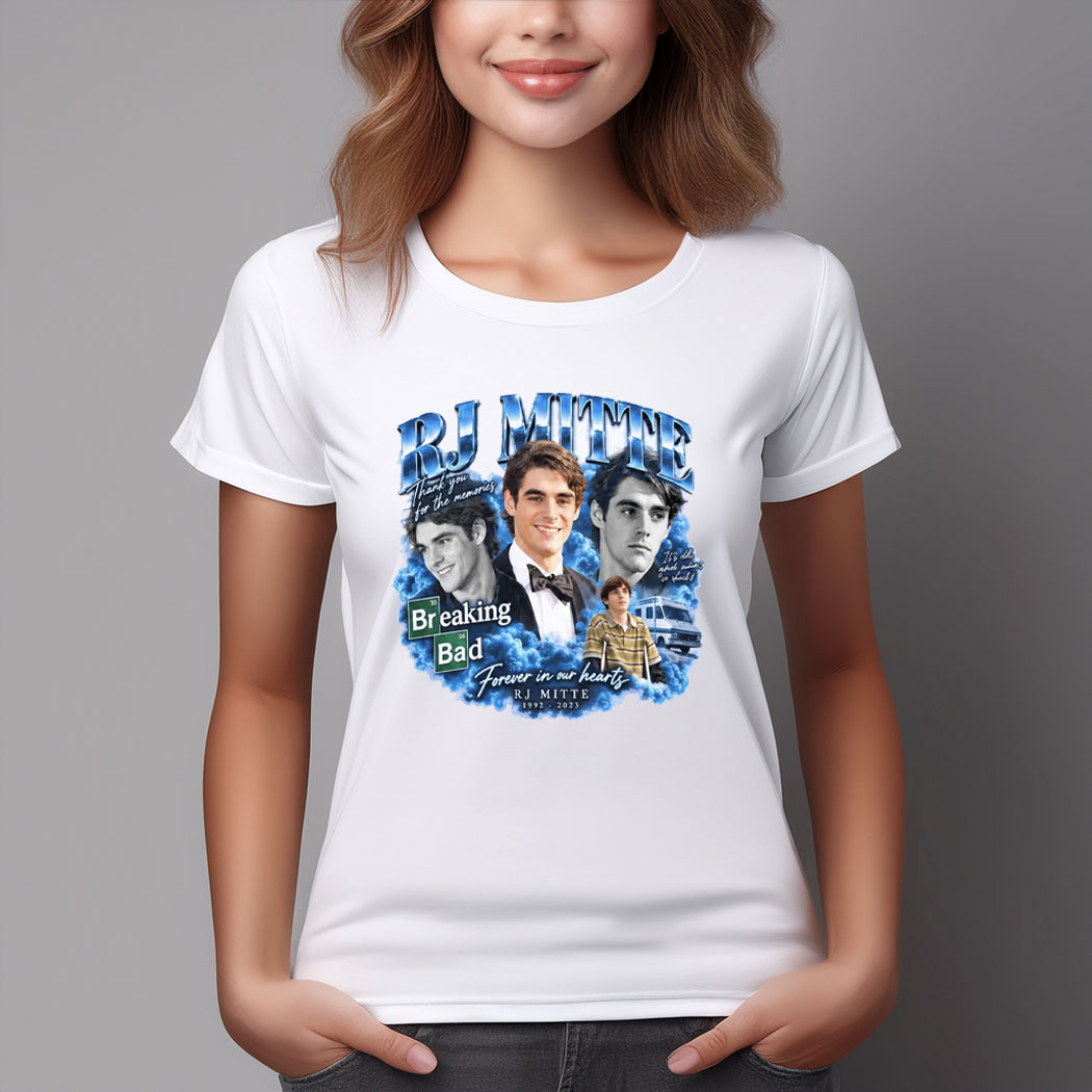 RJ Mitte Breaking Bad Tribute Tee Shirt