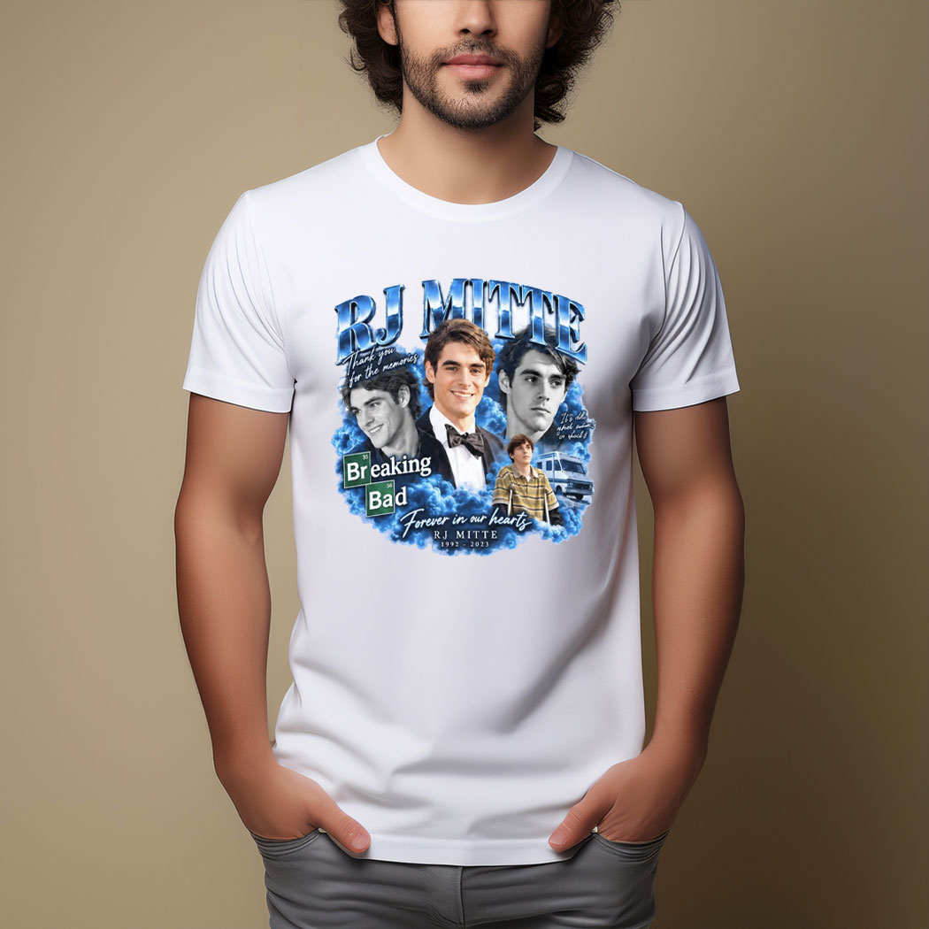 RJ Mitte Breaking Bad Tribute Tee Shirt