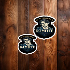 RJ Mitte In Memoriam Tribute 1992-2026 Sticker