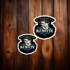 RJ Mitte In Memoriam Tribute 1992-2026 Sticker