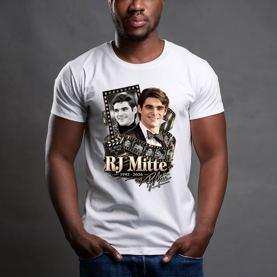 RJ Mitte Tribute Actor Film Memorial Shirt