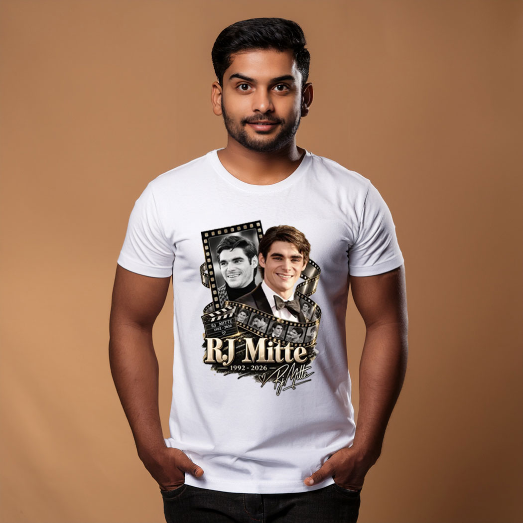 RJ Mitte Tribute Actor Film Memorial Shirt