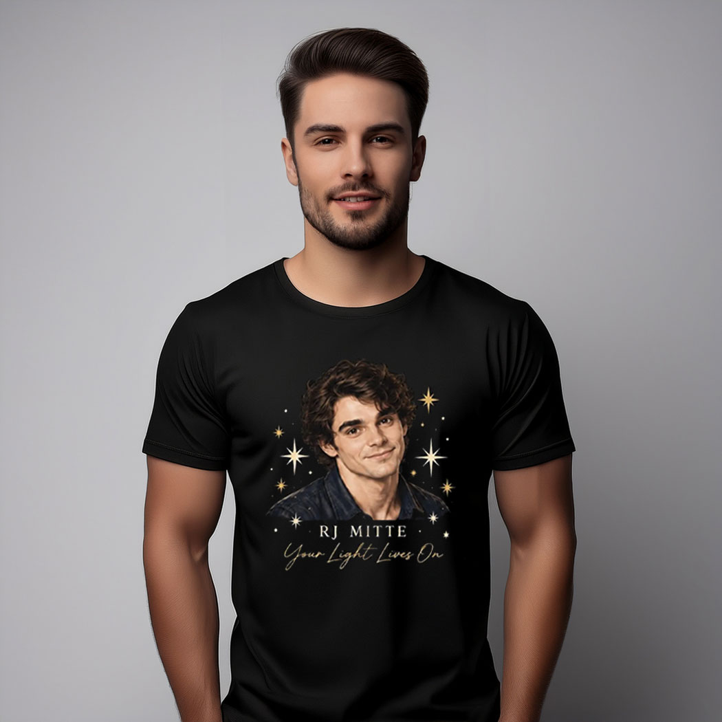 RJ Mitte Your Light Lives On Shirt