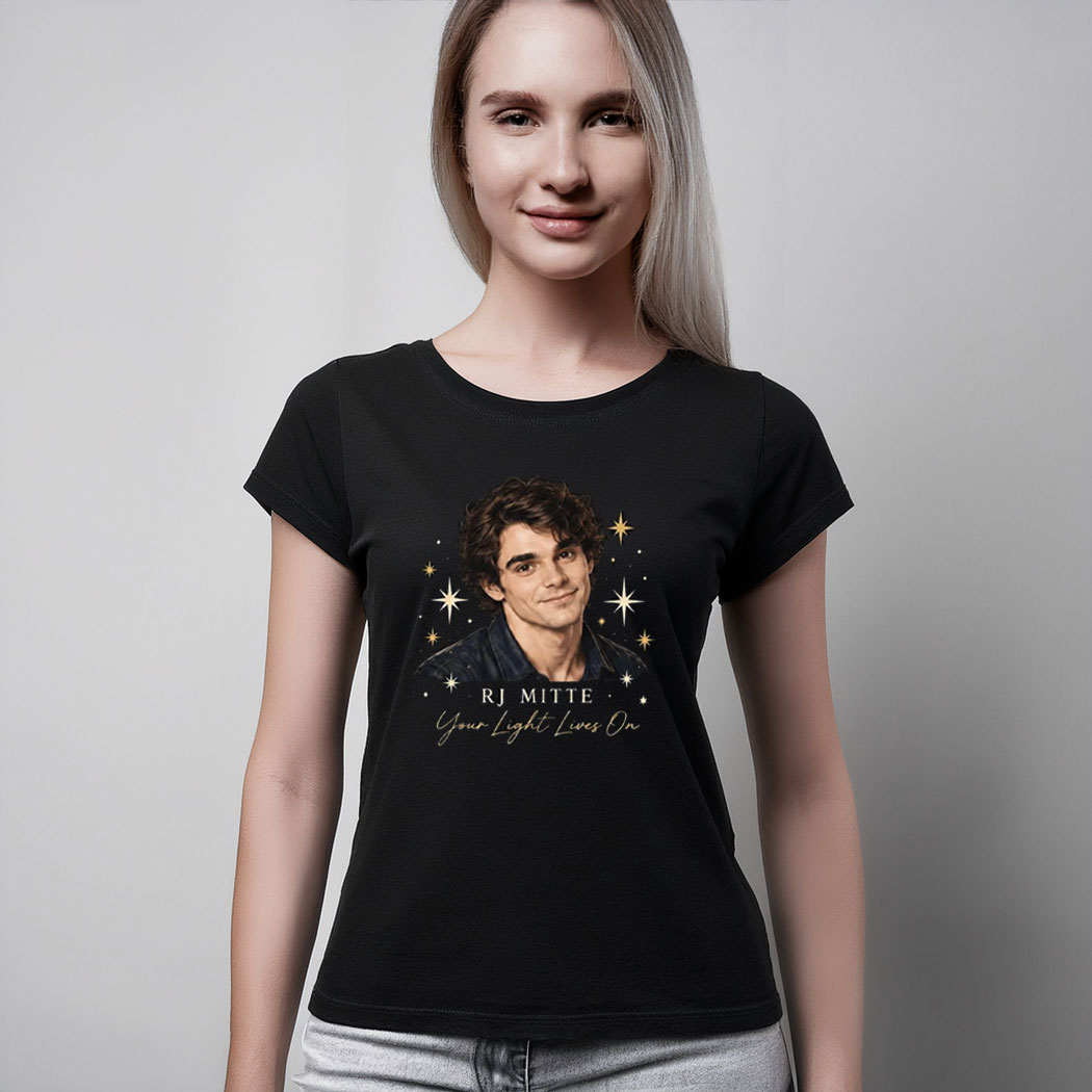 RJ Mitte Your Light Lives On Shirt