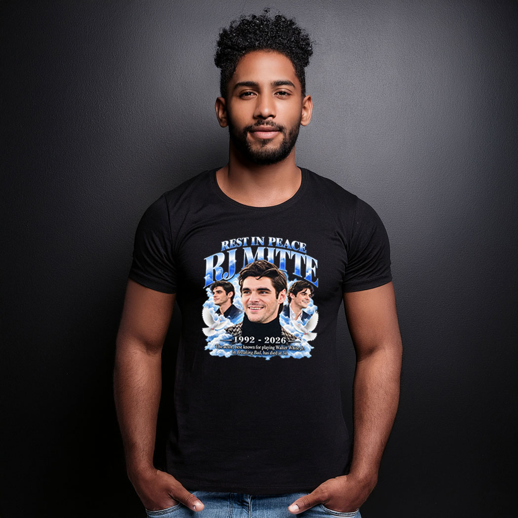 Rest In Peace RJ Mitte 1992-2026 Shirt
