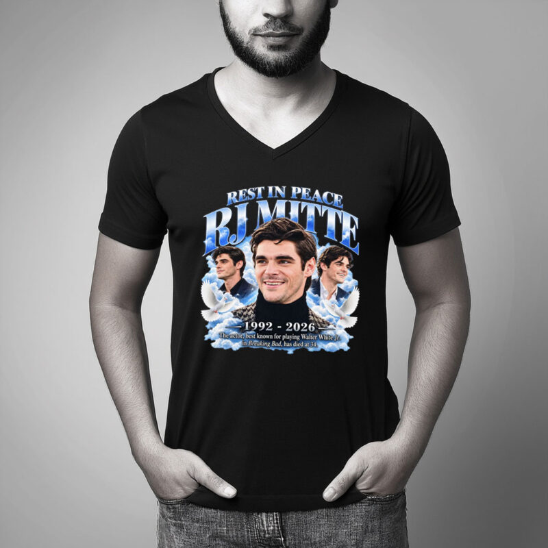 Rest In Peace RJ Mitte 1992-2026 Shirt