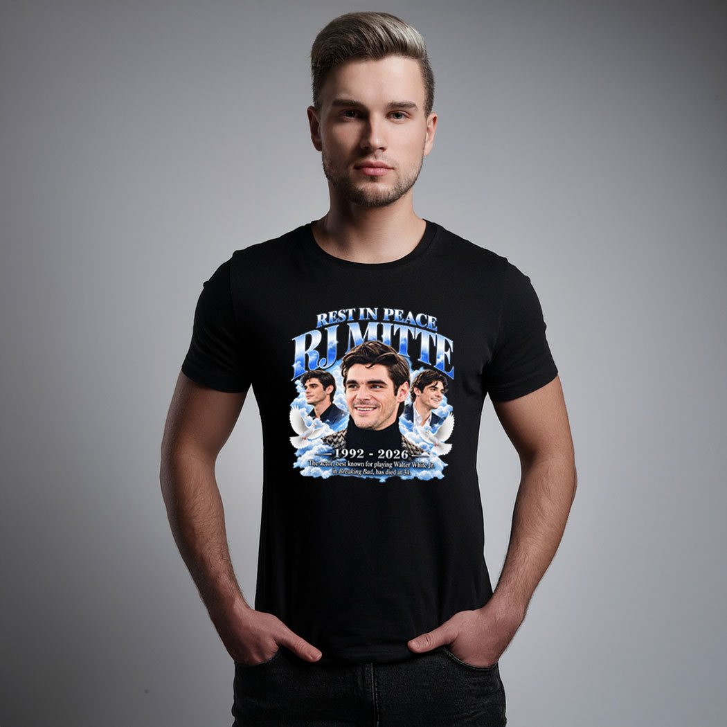 Rest In Peace RJ Mitte 1992-2026 Shirt