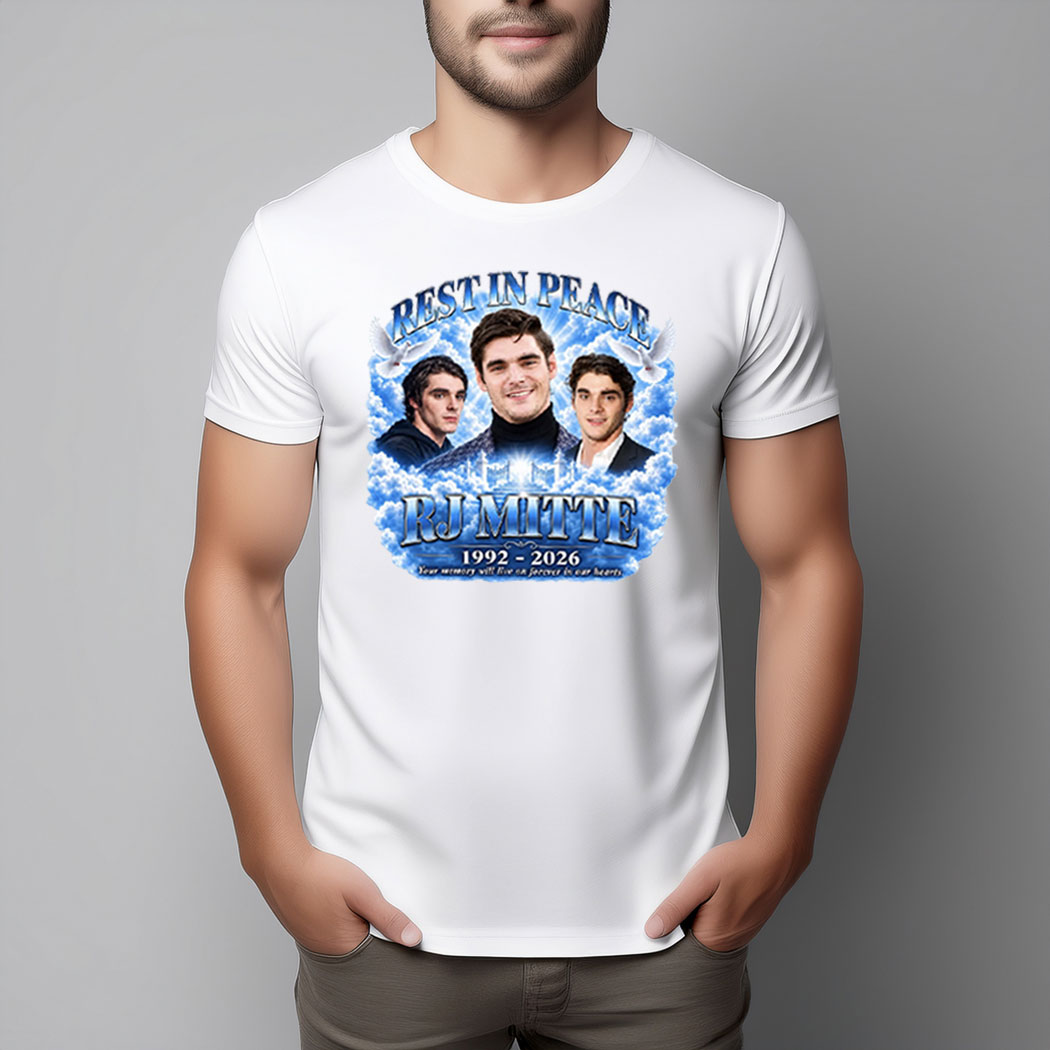 Rest In Peace RJ Mitte Tribute T-Shirt
