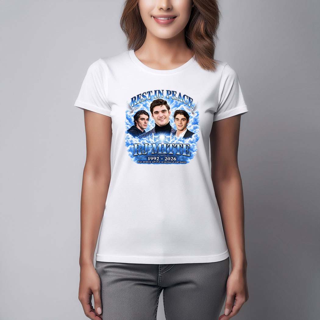 Rest In Peace RJ Mitte Tribute T-Shirt