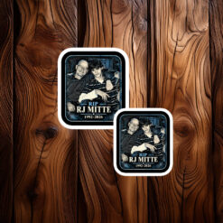 Rip RJ Mitte 1992-2026 Stickers