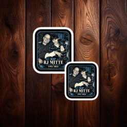 Rip RJ Mitte 1992-2026 Stickers