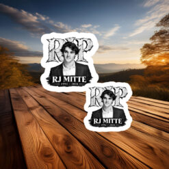 Rip RJ Mitte Tribute Sticker