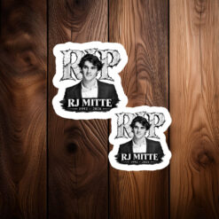 Rip RJ Mitte Tribute Sticker