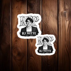 Rip RJ Mitte Tribute Sticker