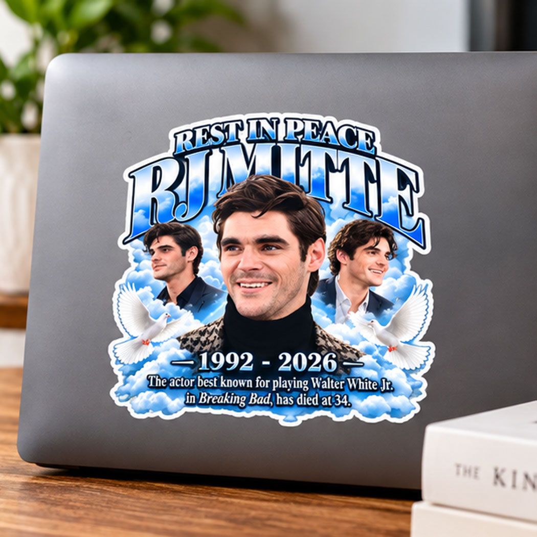 Rip Rj Mitte 1992 – 2026 Sticker
