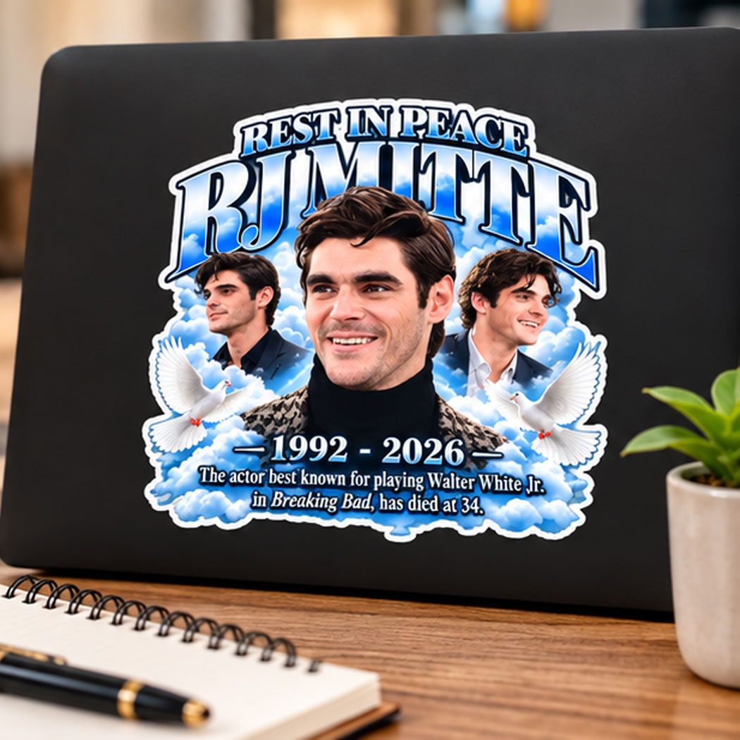 Rip Rj Mitte 1992 – 2026 Sticker